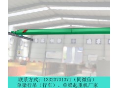 河南平頂山單梁行車行吊廠家生產KBK起重機