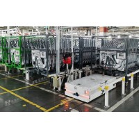 磁帶導引牽引型AGV