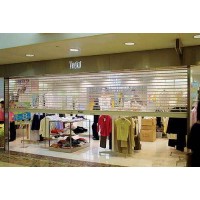 深圳水晶門維修深圳市卷閘門伸縮門鵬祥門業