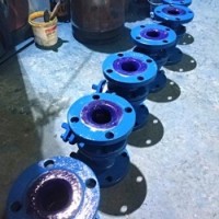 徽高 搪瓷耐腐蝕出料球閥 Q41C DN100