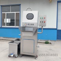 牛肉干連續式鹽水注射機 可帶骨鹽水注射機 小型牛肉干設備